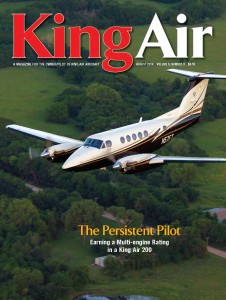 Rick Nutt_King Air Magazine_Aug 2014_cover