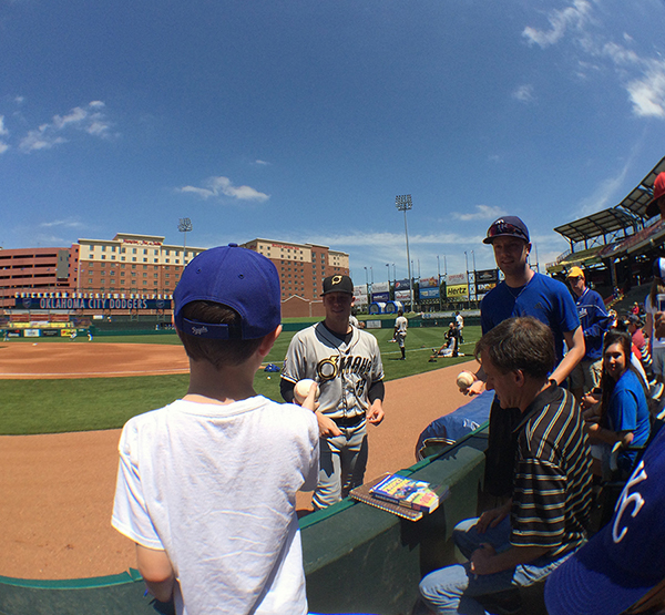oklahoma city baseball game OKC Dodgers